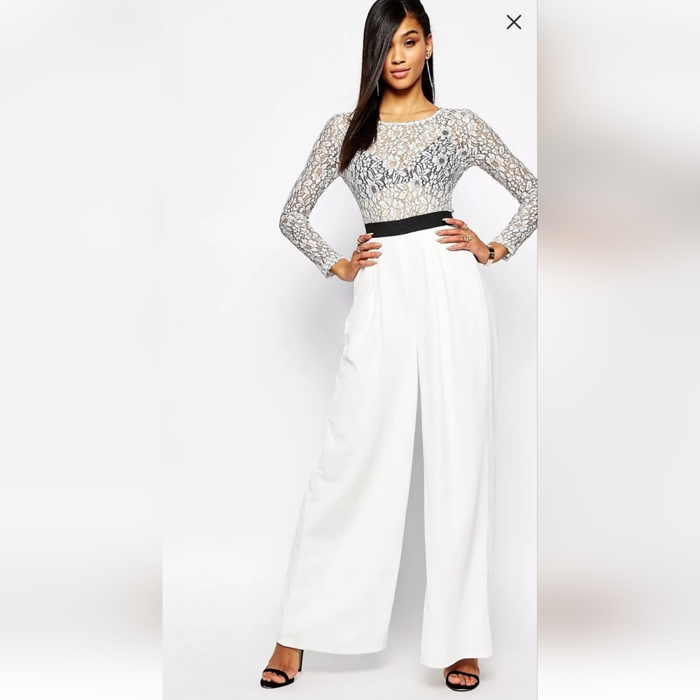 Nwot Rare London wide leg jumpsuit